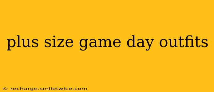 plus size game day outfits