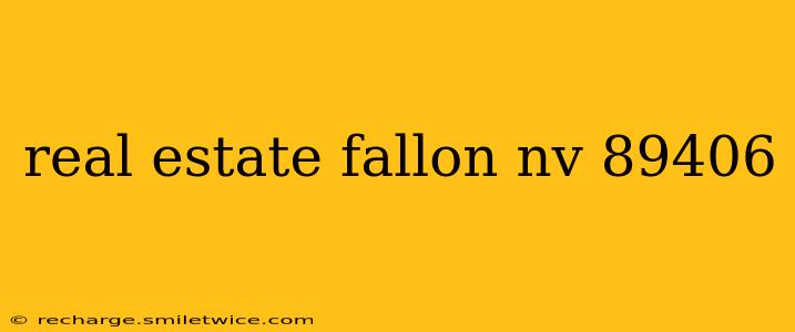 real estate fallon nv 89406
