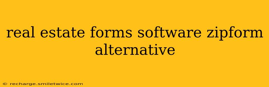 real estate forms software zipform alternative