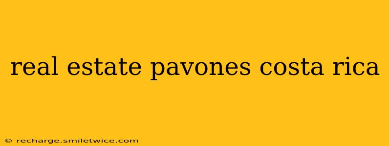 real estate pavones costa rica