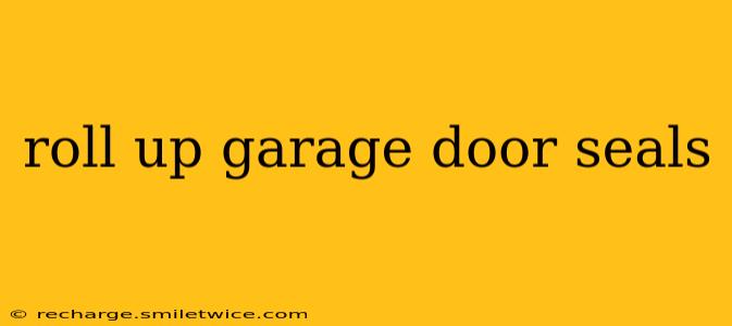 roll up garage door seals
