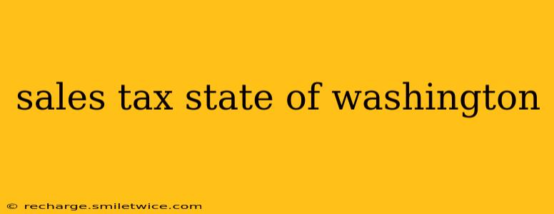 sales tax state of washington