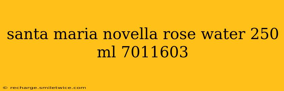 santa maria novella rose water 250 ml 7011603