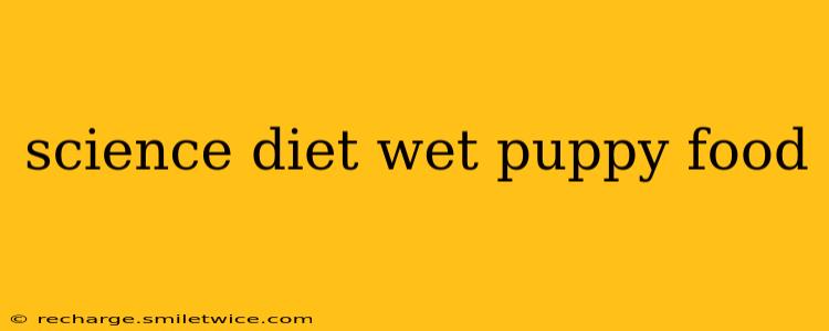 science diet wet puppy food