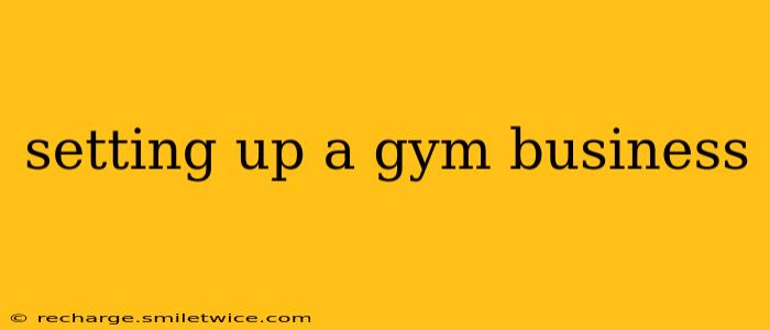 setting up a gym business