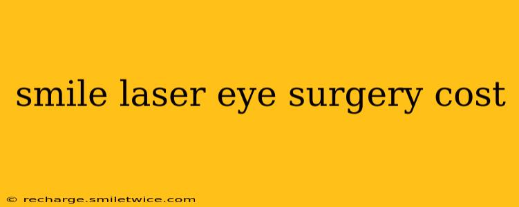 smile laser eye surgery cost