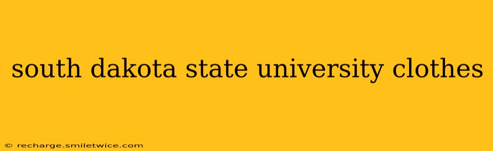 south dakota state university clothes