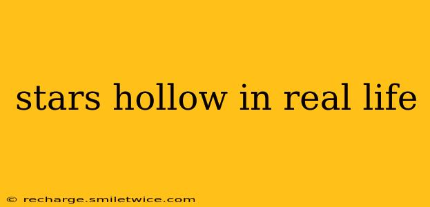 stars hollow in real life