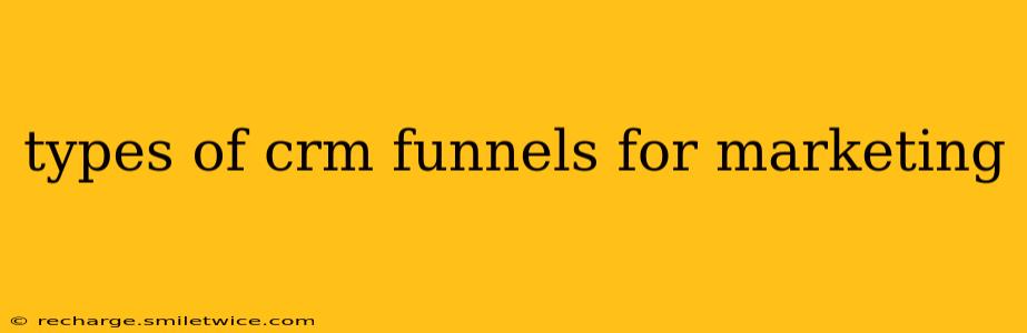 types of crm funnels for marketing