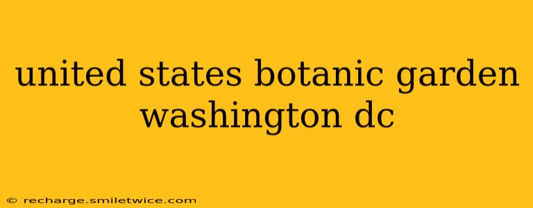united states botanic garden washington dc