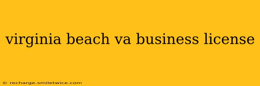 virginia beach va business license