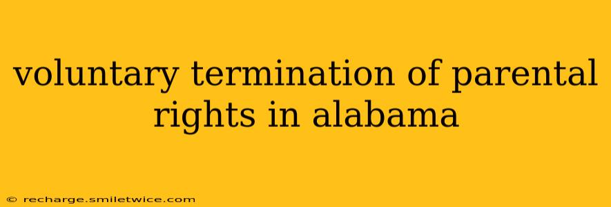 voluntary termination of parental rights in alabama